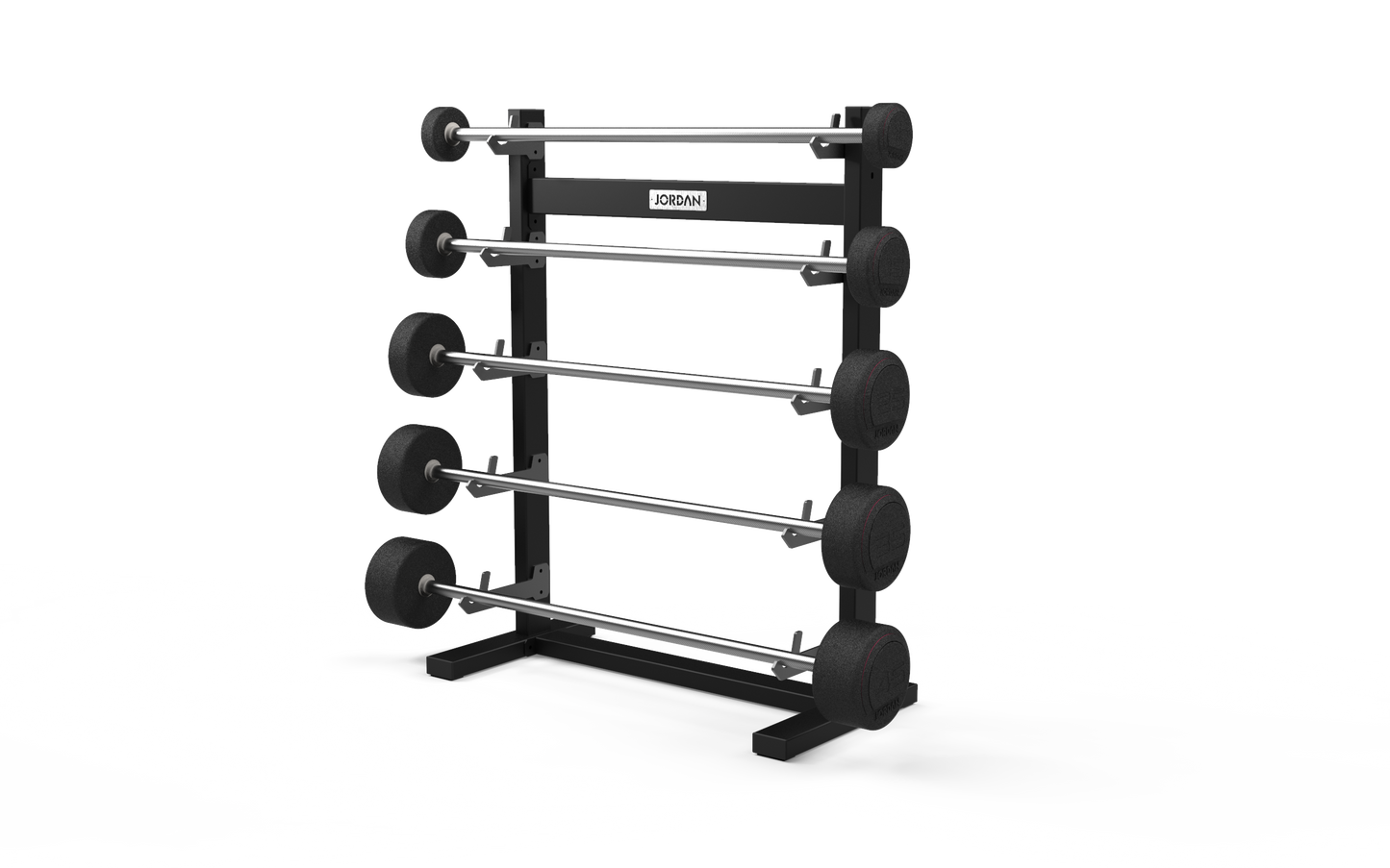 JORDAN® Barbell Rack (Straight - 5 Bar)
