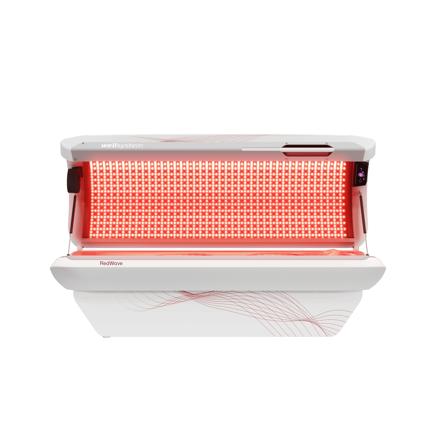 Wellsystem RedWave PlusBooth Offen