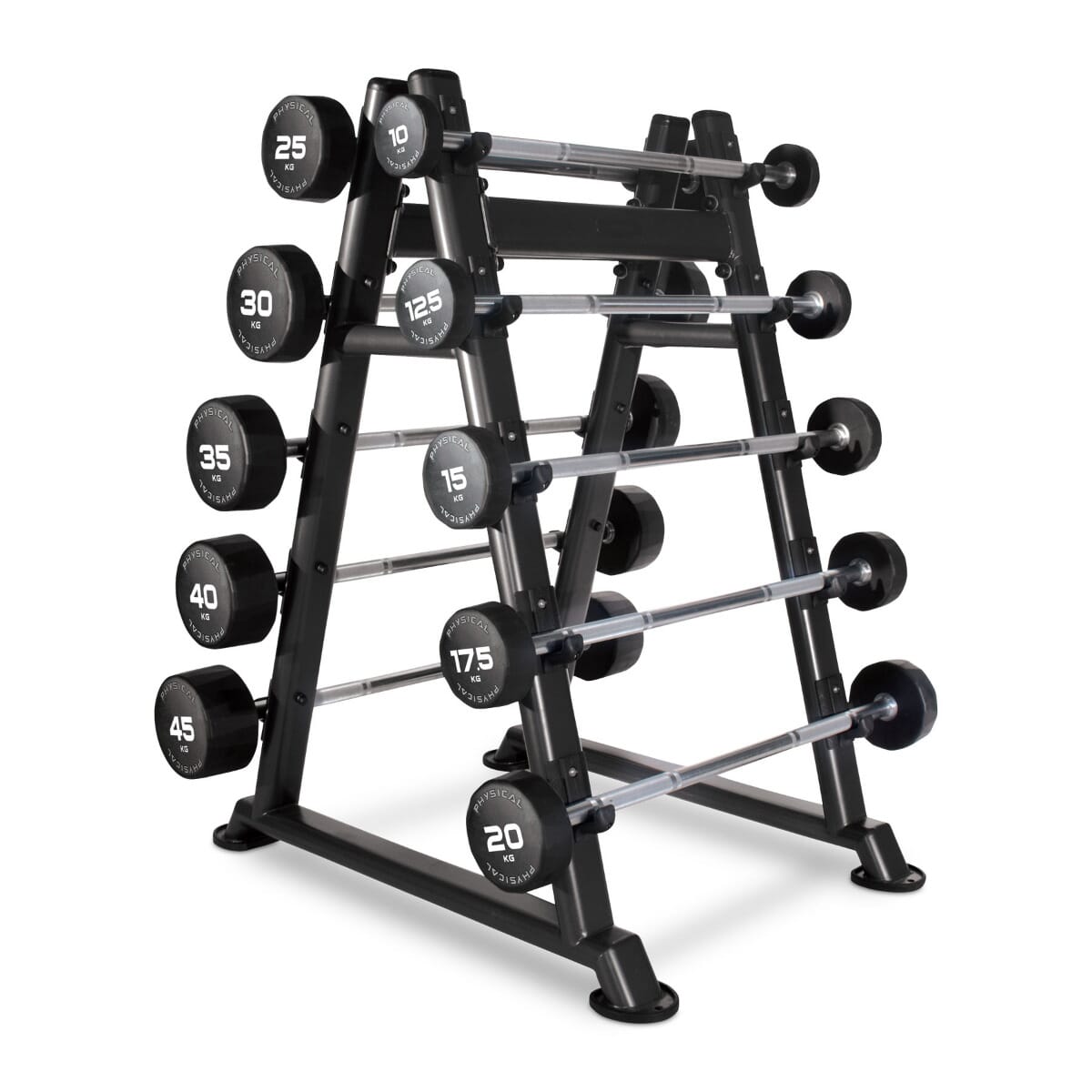 Physical Barbell Rack