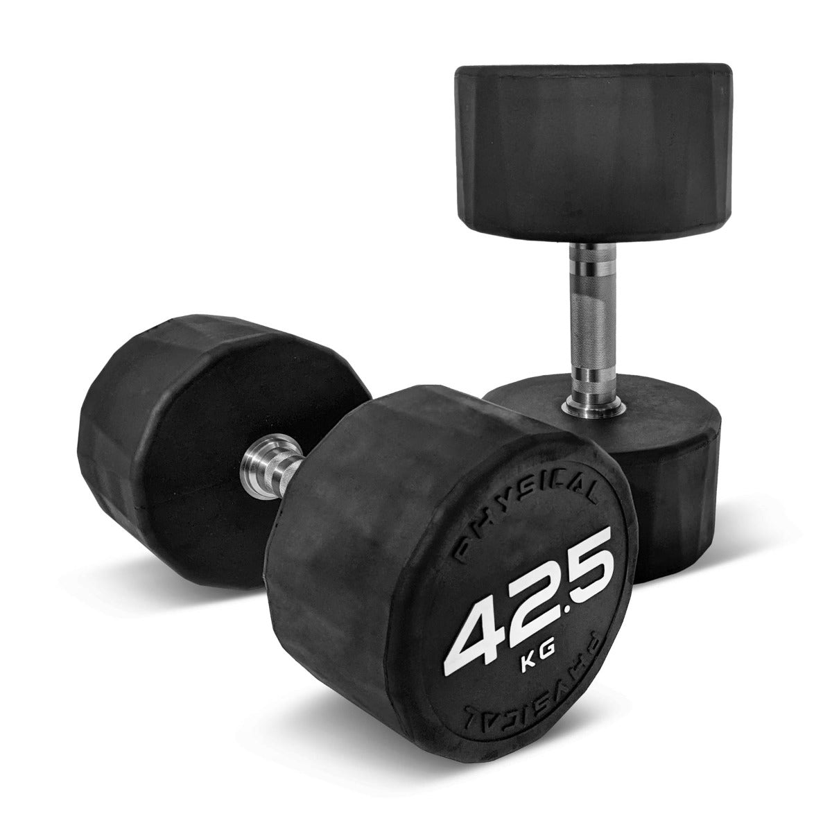 Rubber Dumbbells Pair