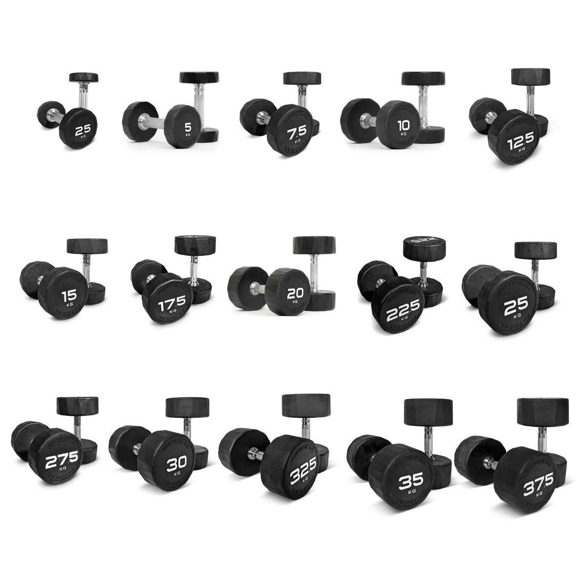 Rubber Dumbbells Sets