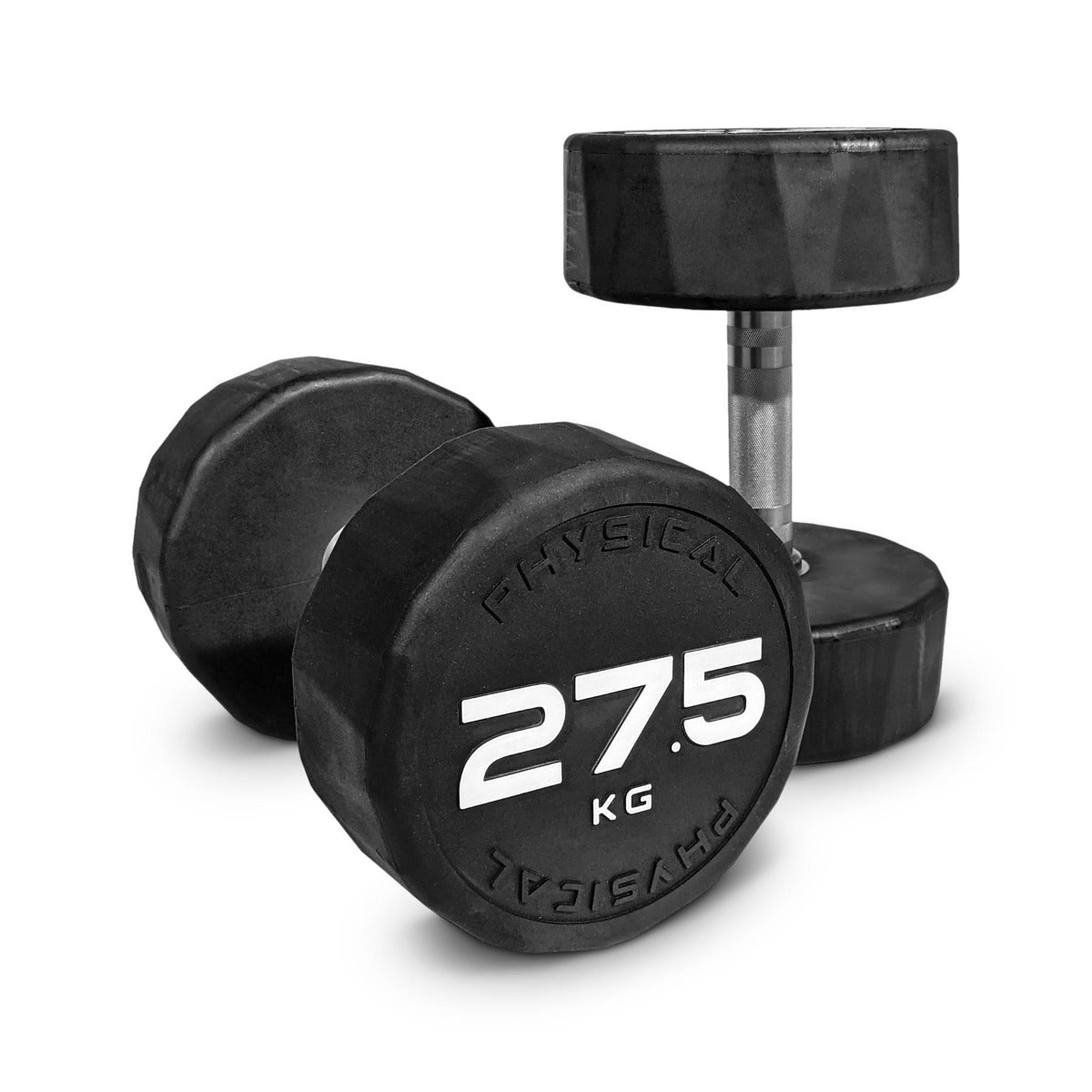 Rubber Dumbbells Pair