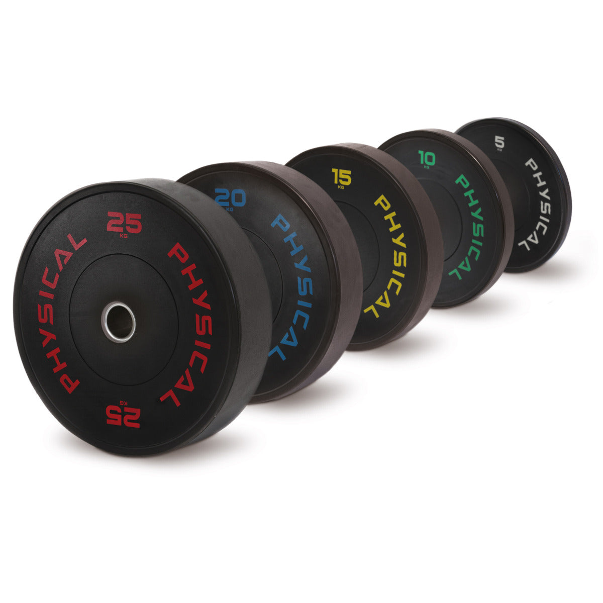 Rubber Bumper Plates Club Pack - 200kg