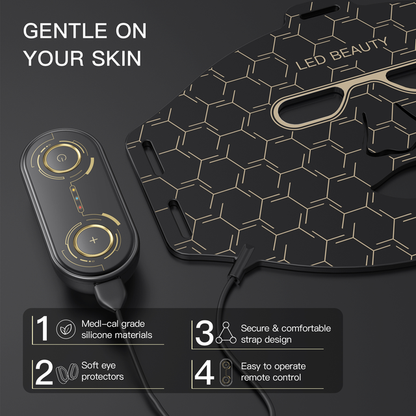 LED Face MASK includes Neck