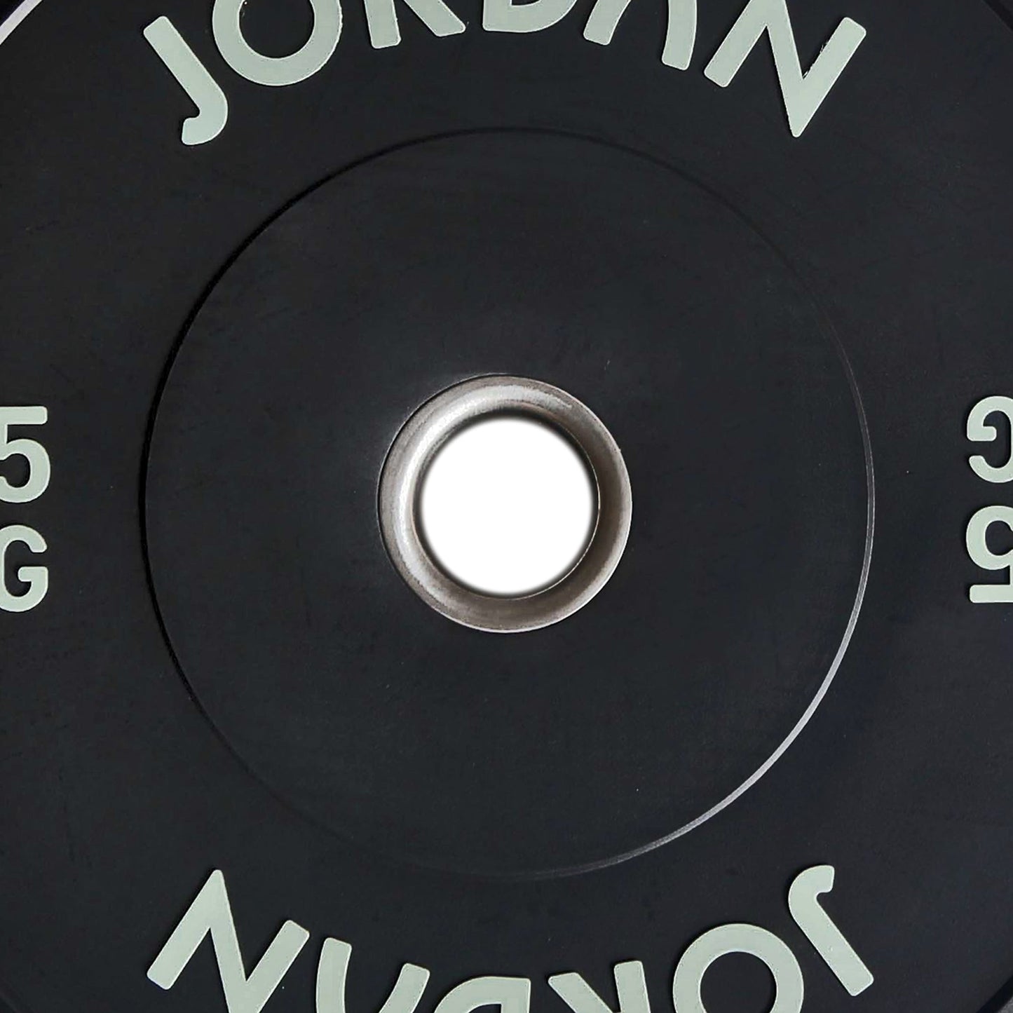 JORDAN® Black Rubber Bumper Weight Plates - NEW DESIGN