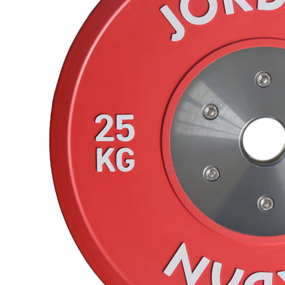 JORDAN® Coloured Rubber Calibrated Competition Weight Plate - NEW DESIGN
