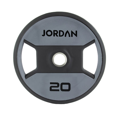 JORDAN Urethane Dual Grip Olympic Plates - NEW DESIGN