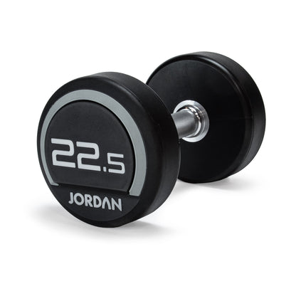 JORDAN Urethane Dumbbells - Grey