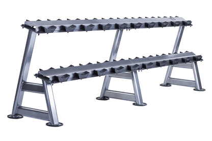 JORDAN® 10 Pair Dumbbell Rack (2 tier)