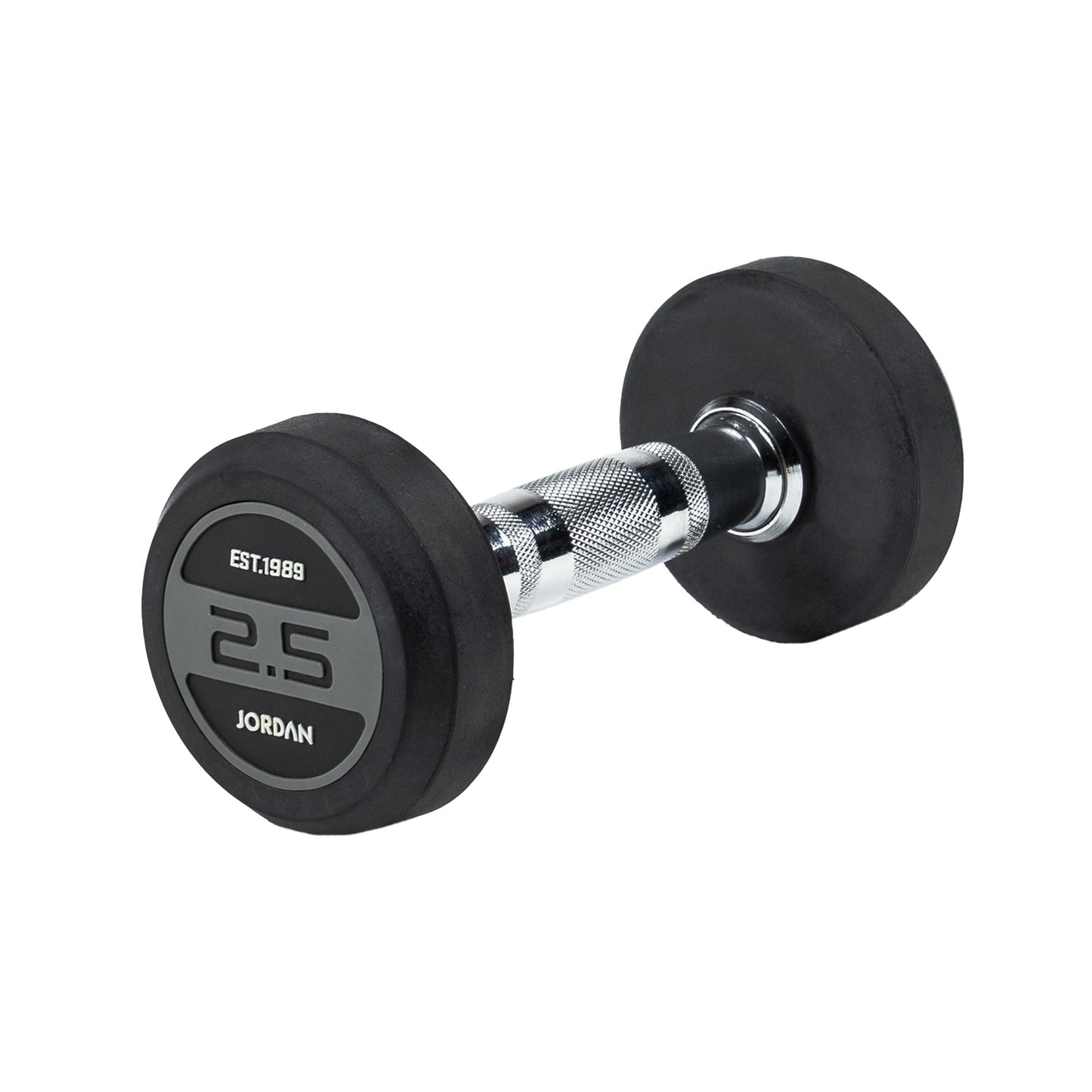JORDAN Rubber Dumbbells - Grey