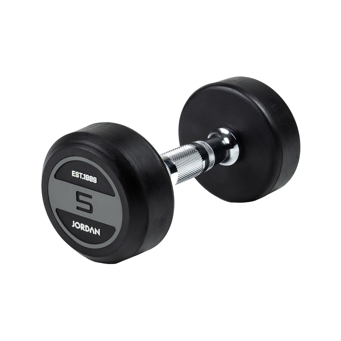 JORDAN Rubber Dumbbells - Grey