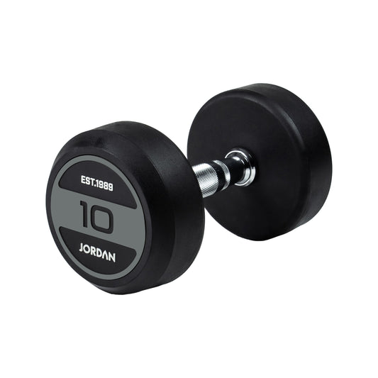 JORDAN Rubber Dumbbells - Grey