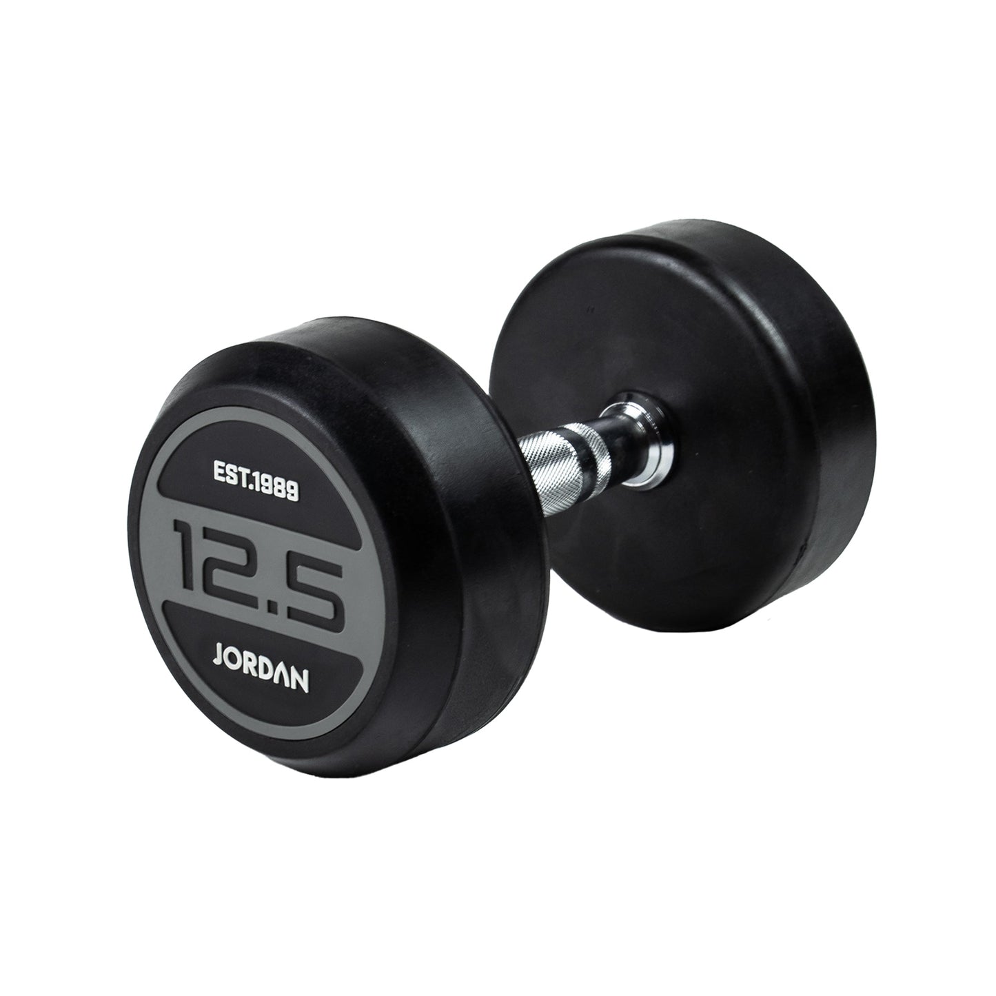 JORDAN Rubber Dumbbells - Grey