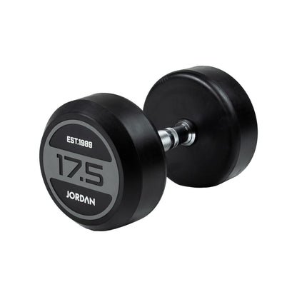 JORDAN Rubber Dumbbells - Grey
