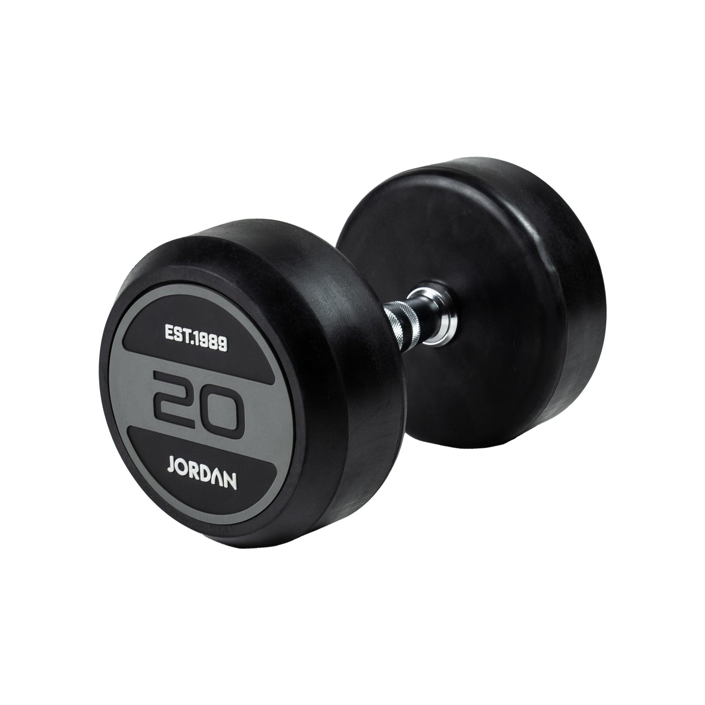 JORDAN Rubber Dumbbells - Grey