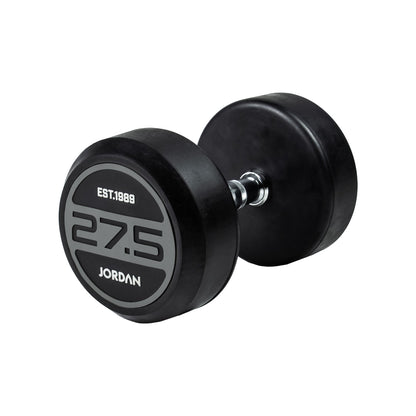 JORDAN Rubber Dumbbells - Grey