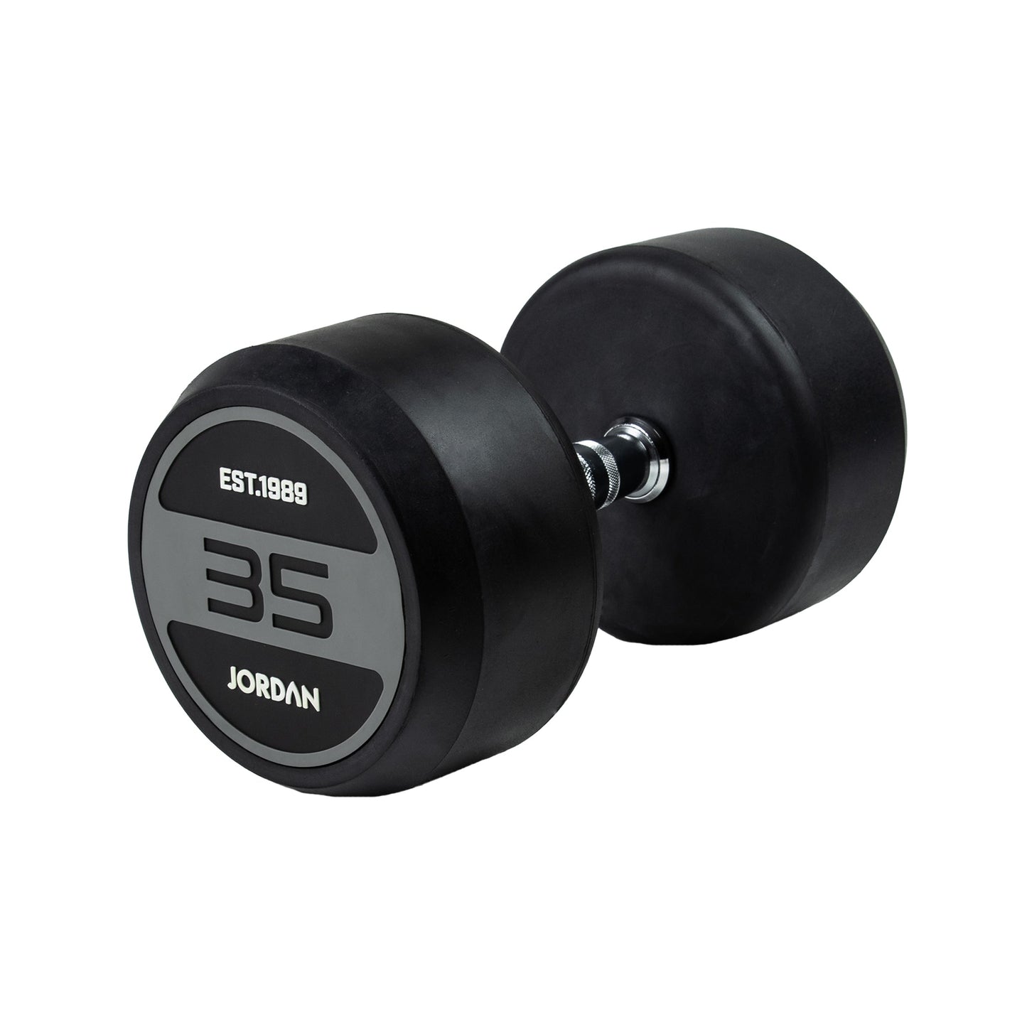 JORDAN Rubber Dumbbells - Grey