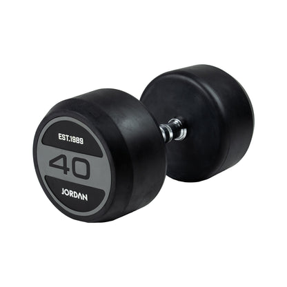 JORDAN Rubber Dumbbells - Grey