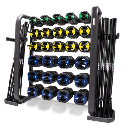 JORDAN Studio Barbell Racks (Holds 12 Sets/30 Sets)