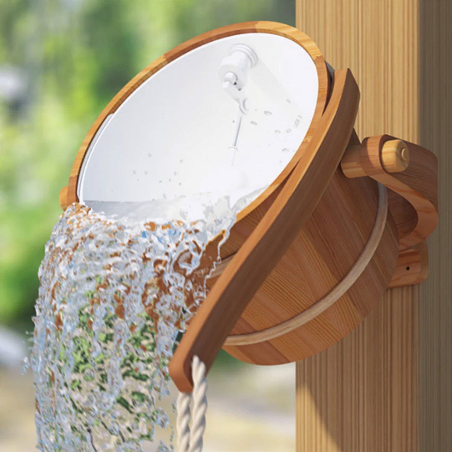KeiCo Waterfall Cold Pail Shower - 18L