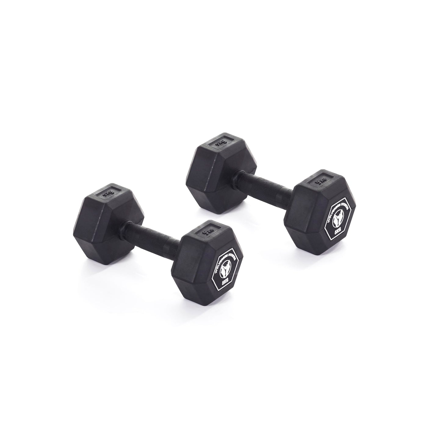 Wolverson Rubber HEX Dumbbell Pairs - EX Event