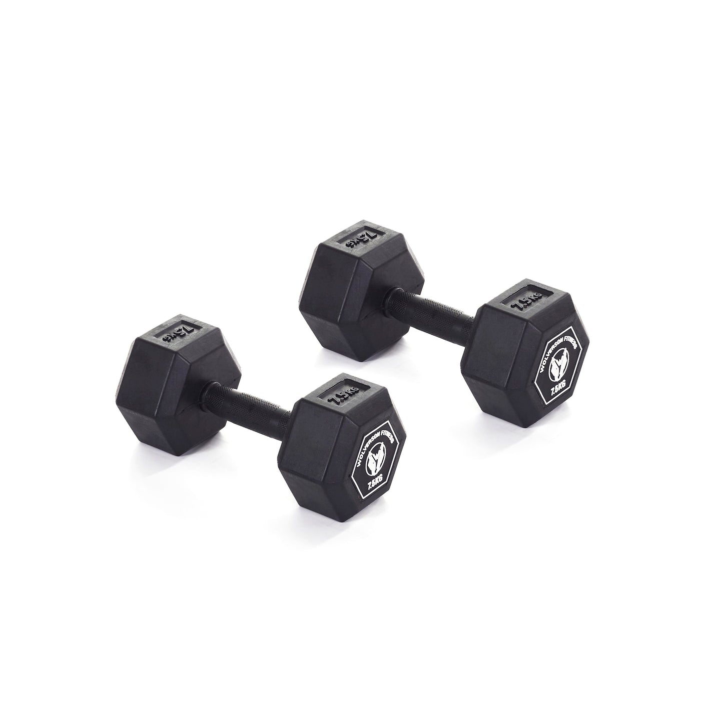 Wolverson Rubber HEX Dumbbell Pairs - EX Event