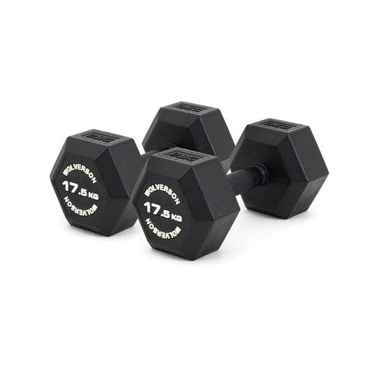 Wolverson Rubber HEX Dumbbell Pairs - EX Event