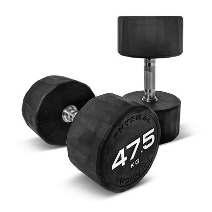 Rubber Dumbbells Pair